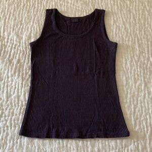 100% Wool Ribbed Tank - DILLING